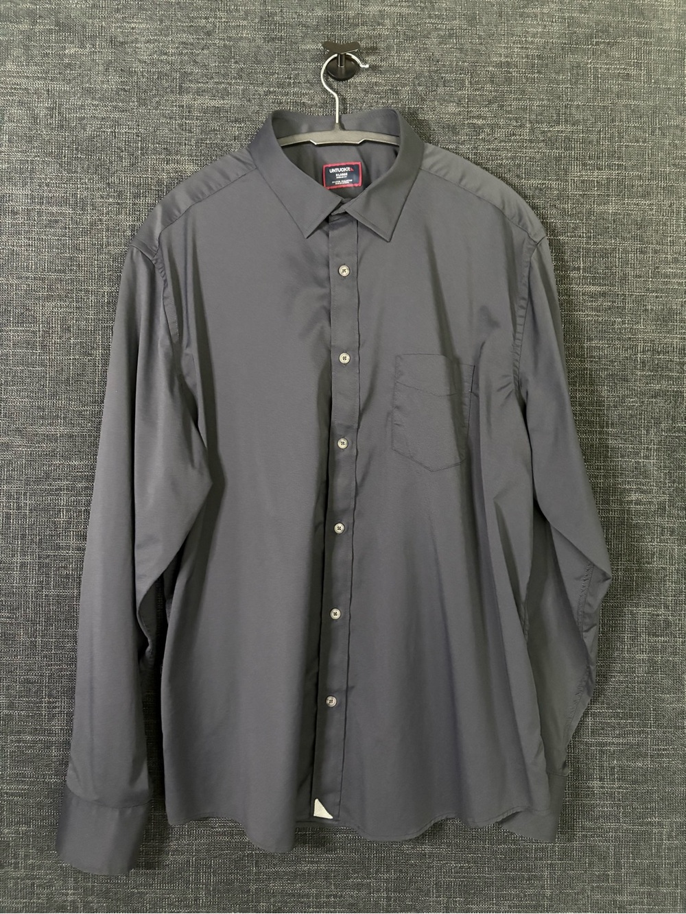 UNTUCKit Men's Dress Shirt - Gray